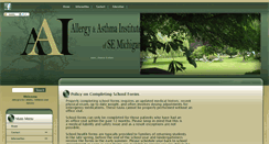Desktop Screenshot of allergyasthmamichigan.com